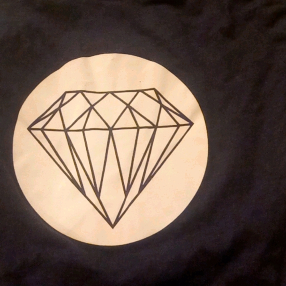 Grey diamond shirt